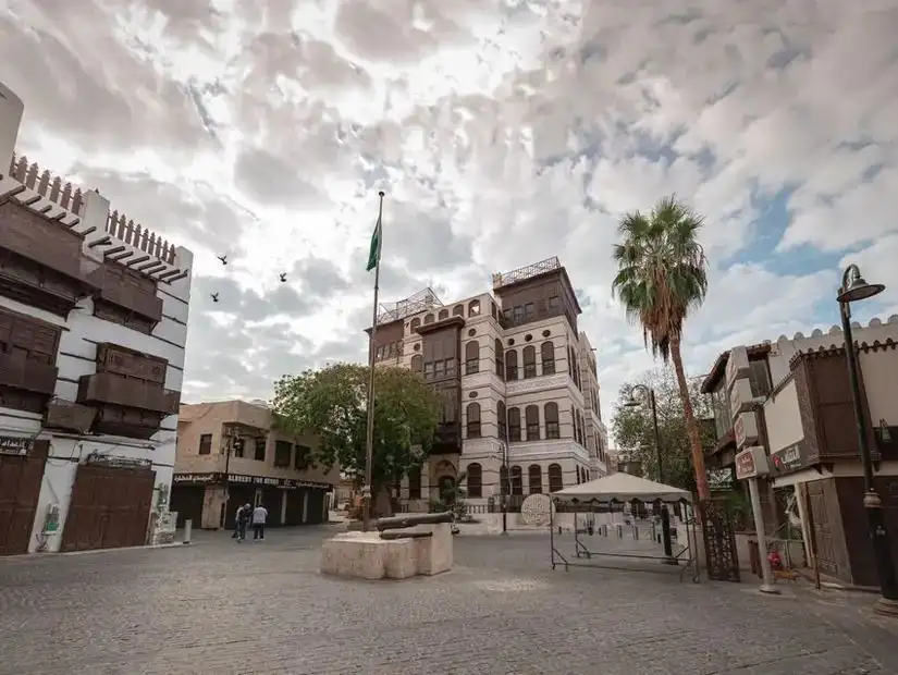 Old building in Historic Al-Balad Neighborhood