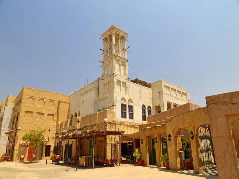 Old building in Historical Al Fahidi Neighborhood