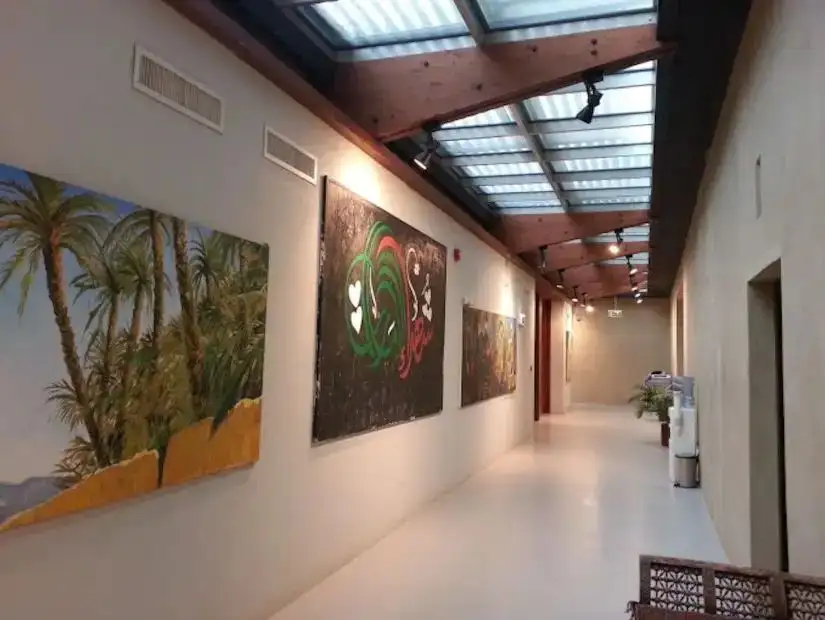 Painting at Al Qattara Center for the Arts