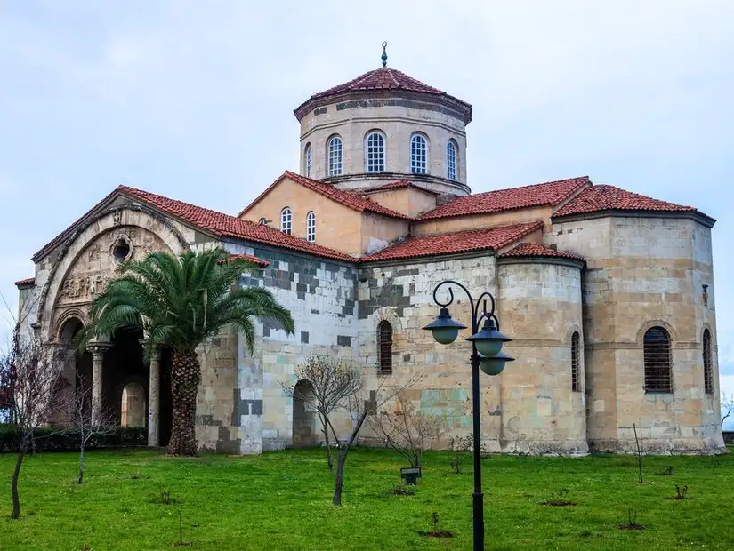 Exterior of Hagia Sophia Museum in Trabzon