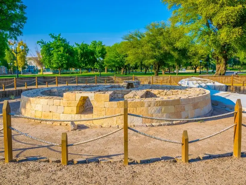 Ancient monument at Hili Archaeological Park