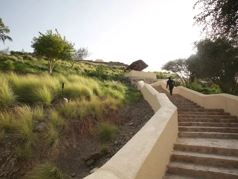 Stairs at Hatta Hili Park