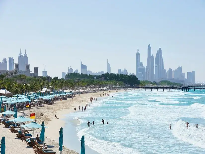 View of Jumeirah Beach, Dubai