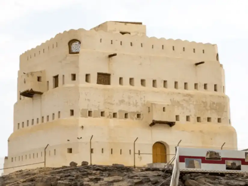 Quba Castle, a historic fortress with robust walls and traditional architecture.