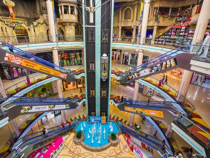 Interior of Sahara Centre in Sharjah