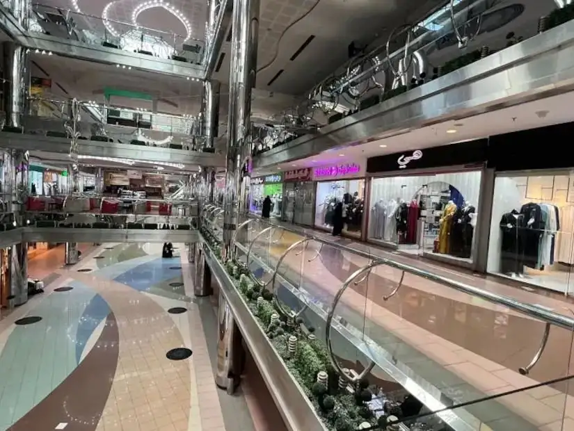 Interior of the Serafi Megal Mall