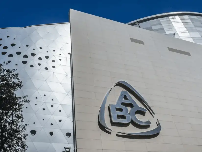 The modern exterior of ABC Achrafieh Mall, a leading shopping destination in Beirut, with sleek and innovative architecture.