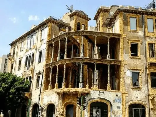 Beit Beirut Museum, an important reminder of the city’s war-torn past, preserved as a memorial and exhibition space.