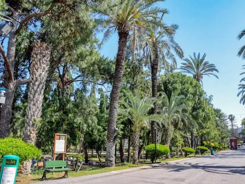 The picturesque Karaalioglu Park in Antalya, featuring lush gardens and palm trees.The picturesque Karaalioglu Park in Antalya, featuring lush gardens and palm trees.
