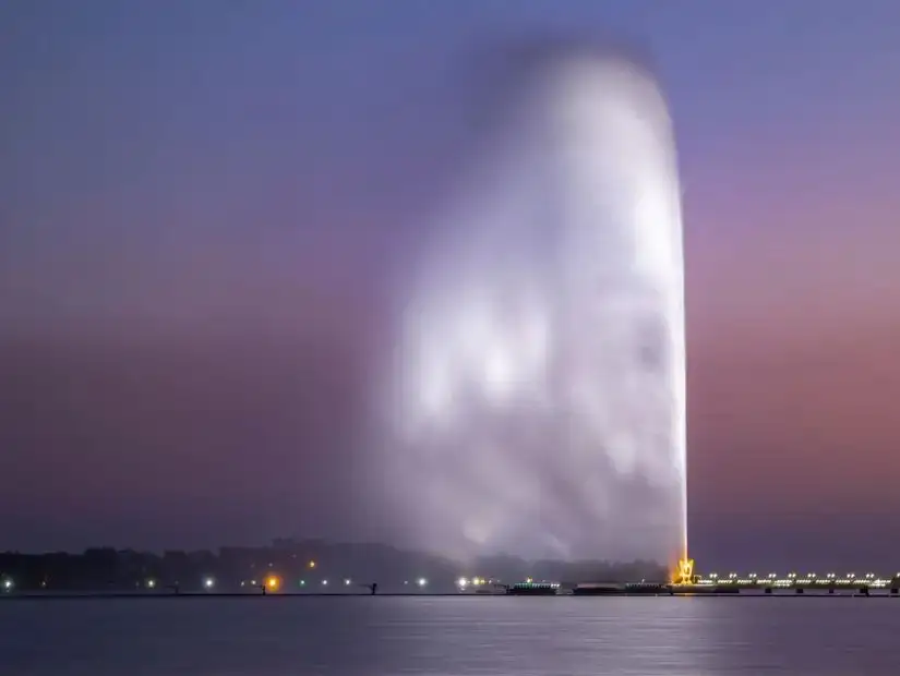 water display of King Fahad's Fountain