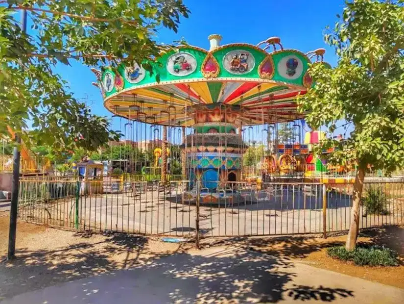 carousel in Safari Park