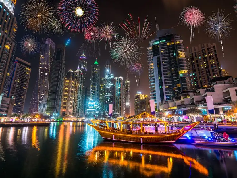 رأس السنة الميلادية دبي