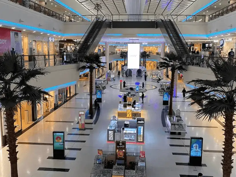 Interior of Riyadh Gallery Mall