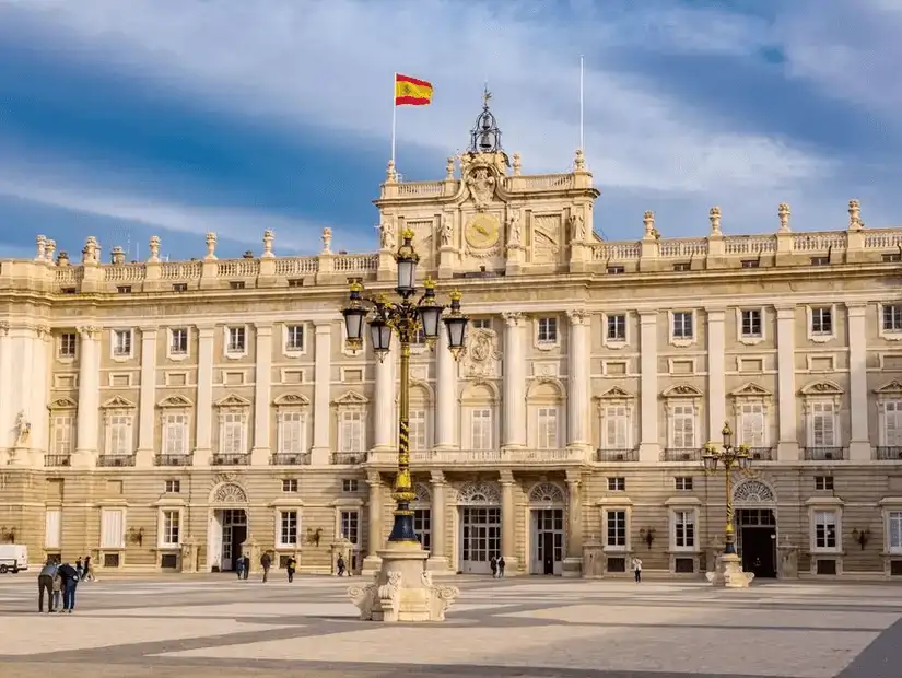 Spain’s official royal residence known for its grandeur and baroque design.