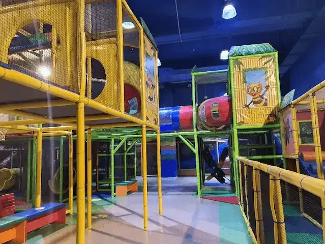  colorful indoor play area for children inside Tala Mall.