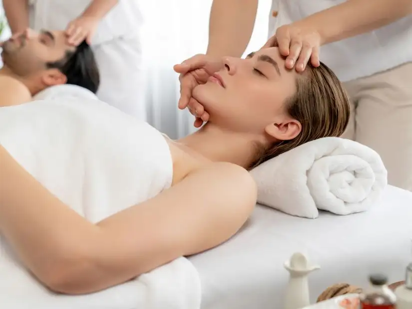 Calming head massage at Talise Ottoman Spa.