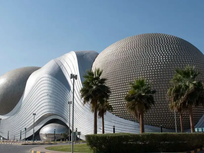 A panoramic view of The Avenues Mall, a premier shopping destination in Kuwait.