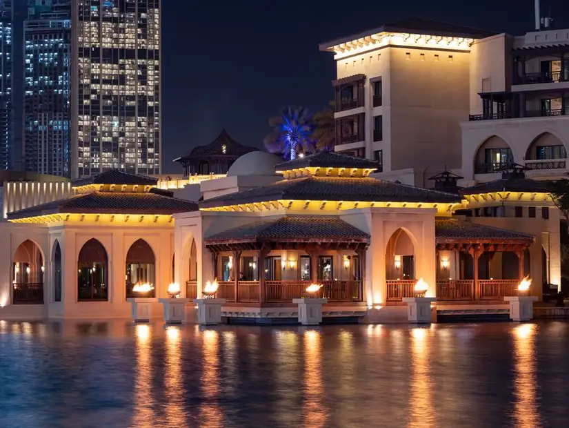 Thiptara offers a magical waterfront dining experience.